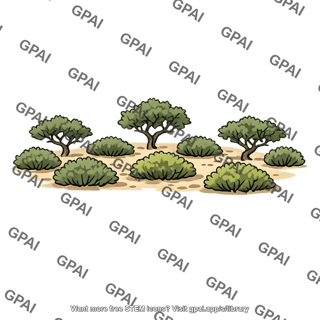 Woodland shrubland