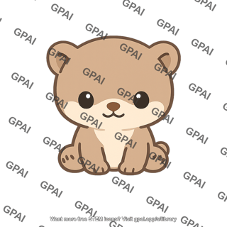 Brown bear cub