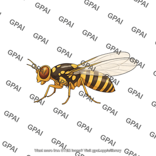 Asian fruit fly male bactrocera dorsalis