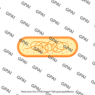 E. coli without flagella