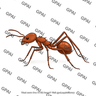 Leafcutter ant atta cephalotes