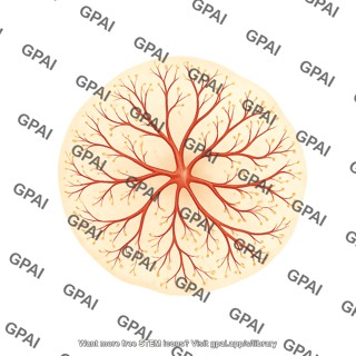Retinal vasculature intermediate mouse
