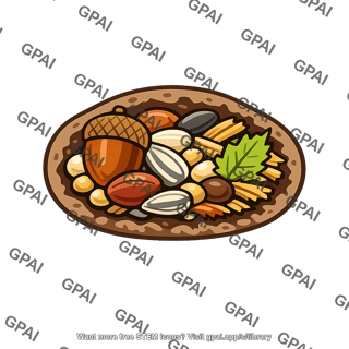 Food cache underground