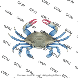 Blue crab callinectes sapidus female