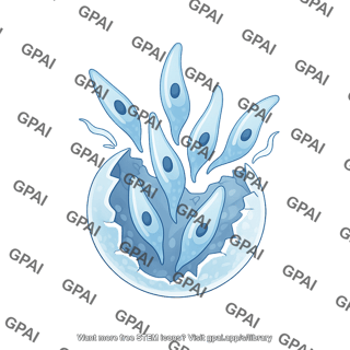 Cryptosporidium oocyst bursting cross section