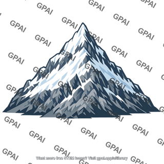 Mountain high elevation