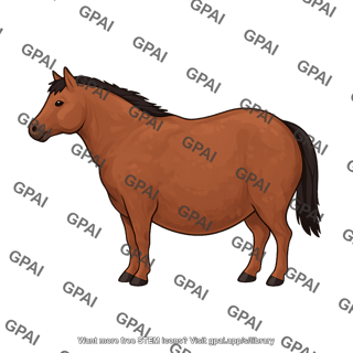 Horse obese