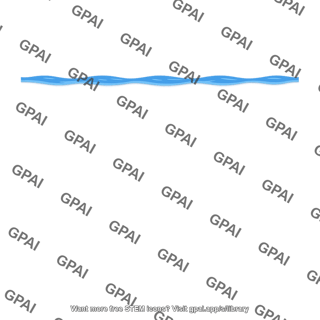 Water wave line