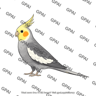 Cockatiel nymphicus hollandicus