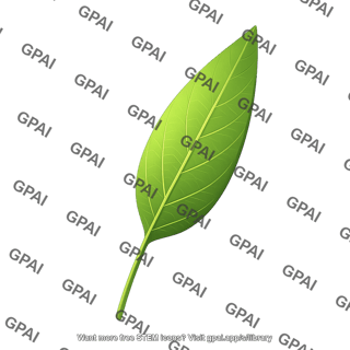 Soybean leaf lanceolate