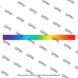 Visible light spectrum