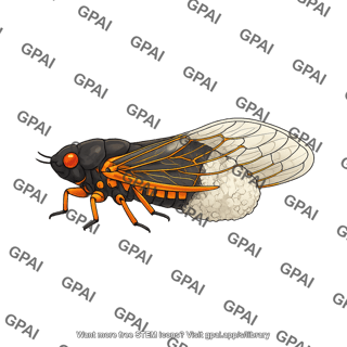 Periodical cicada massospora infection end stage