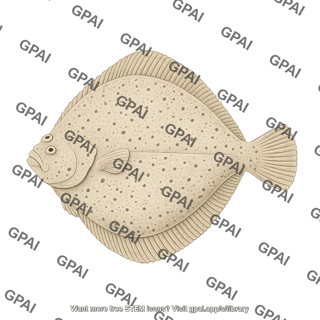 Turbot scophthalmus maximus