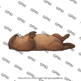 Groundhog lateral supine