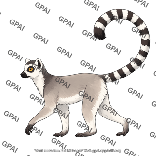 Ring tailed lemur lemur catta