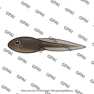 Spring peeper tadpole