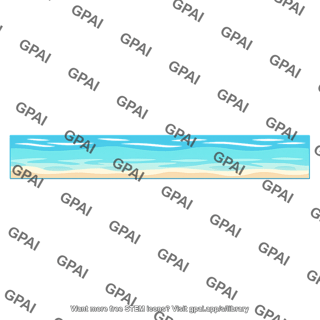 Beach shoreline