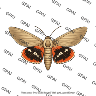 Palm moth paysandisia archon female