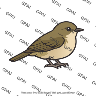 Small brown bird
