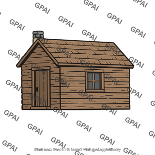 Wooden cabin