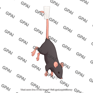 Mouse tail suspension test with tape