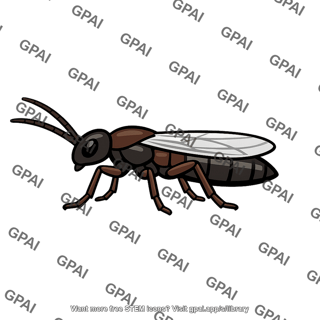 Tropical rain forest insect