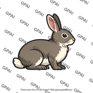 Grey rabbit
