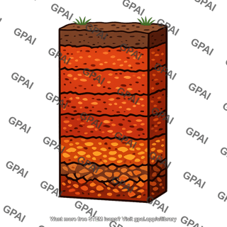 Lateritic soil profile