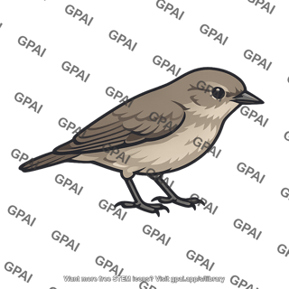 Brown songbird