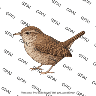 House wren troglodytes aedon