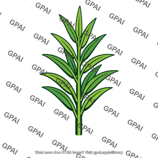 Crop plant narrow leaf