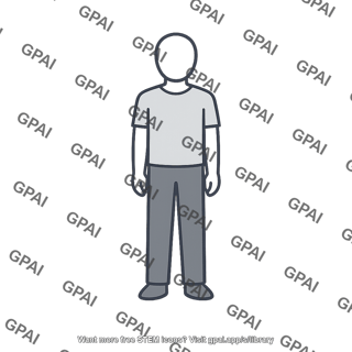 Person standing