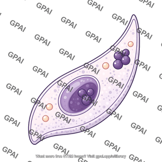 Plasmodium falciparum gamete stage 3