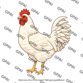 Chicken adult male