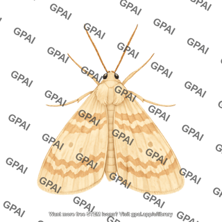 Corn borer adult female