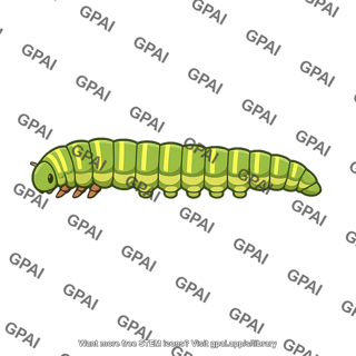 Butterfly larva