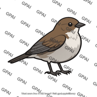 Brown songbird