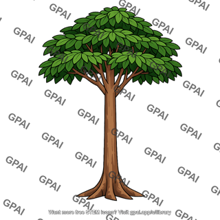 Rain forest tree