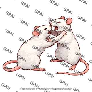 Mice fighting 1