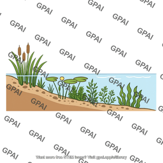 Lake littoral zone