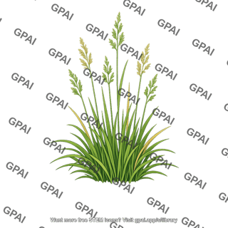 Prairie grasslike plant