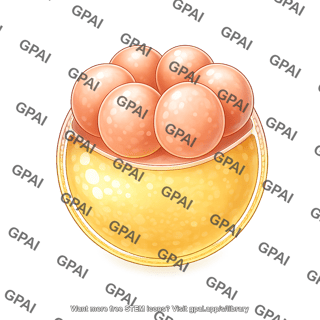 Zebrafish embryo 03d. 8 cell stage cross section