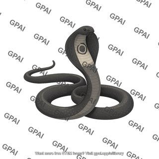 Monocled cobra naja kaouthia