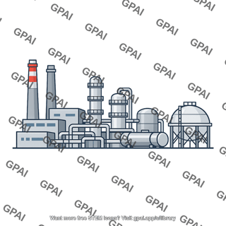 Industrial process plant