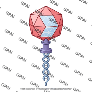 Bacteriophage caspid packaging