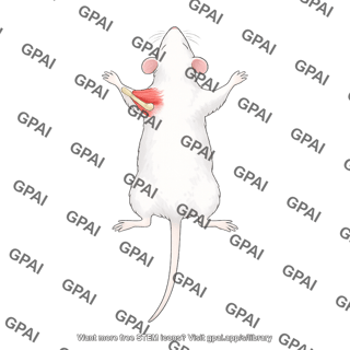 Mouse supine with humerus and deltoid