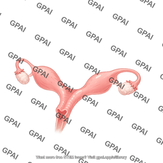 Horse reproductive organs female