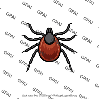 Black legged tick nymph