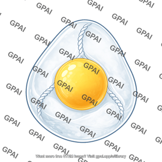 Chicken egg out of shell raw