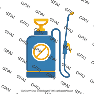 Tank sprayer symbol